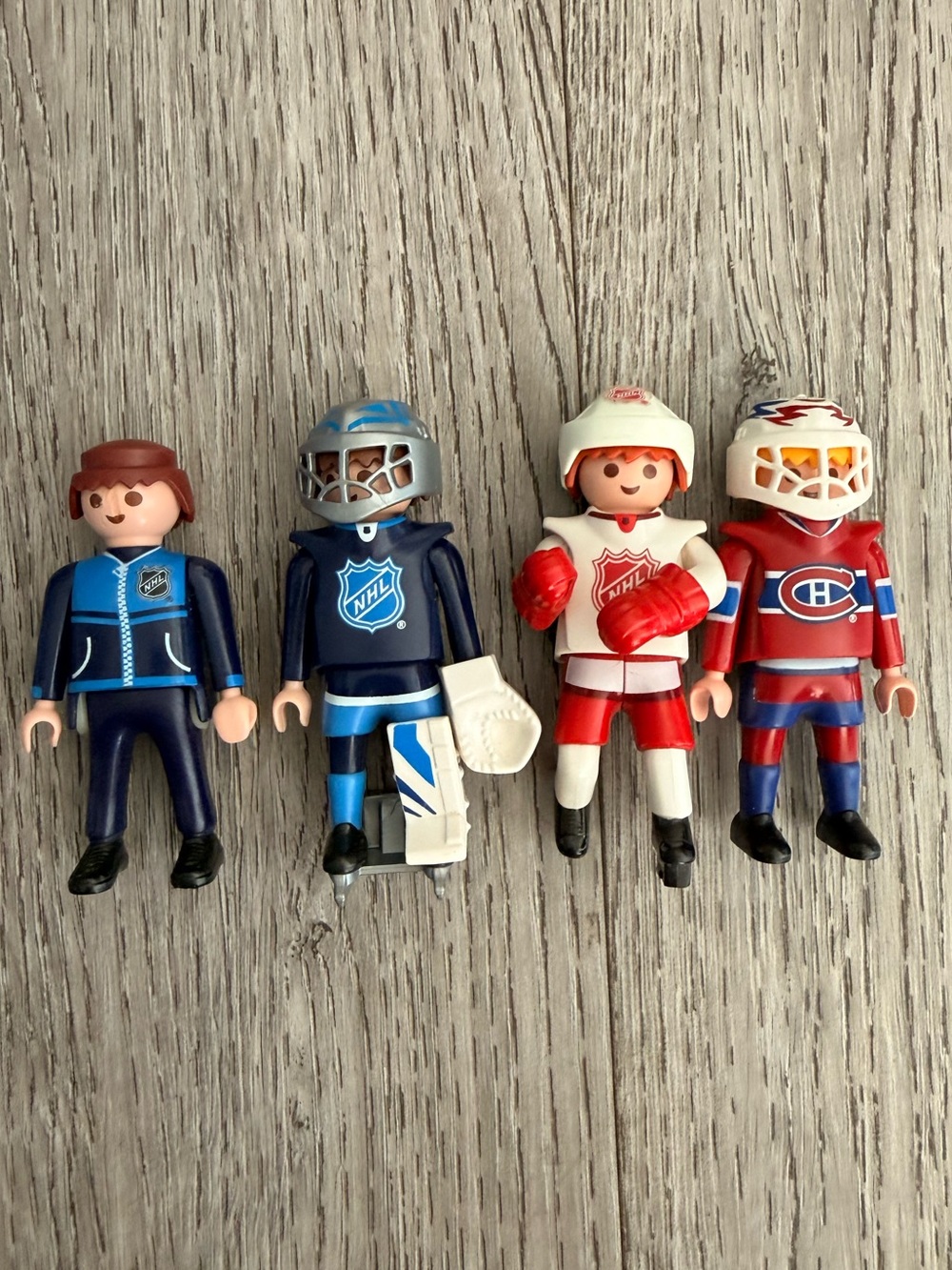 Playmobil NHL Hockey Player Figures lot